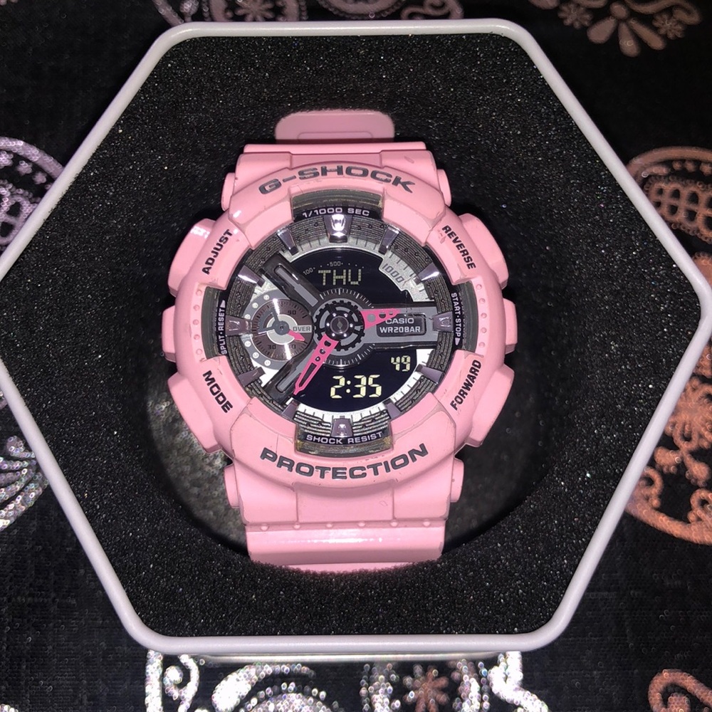 G Shock Baby Pink Watch